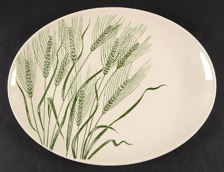 Wheat (Americana) 11" Oval Serving Platter