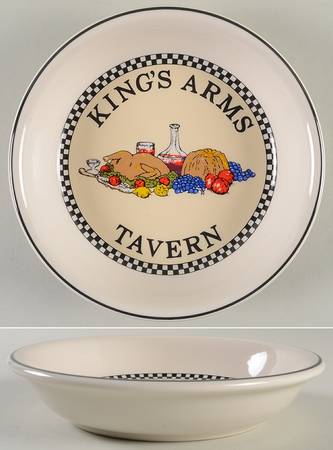 Williamsburg Seville Shape Coupe Soup Bowl