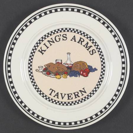 Williamsburg Seville Shape Luncheon Plate