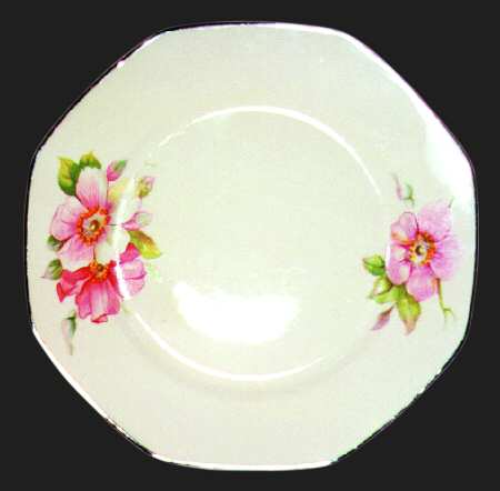 Wild Rose Salad Plate