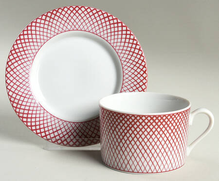 Devonshire Flat Cup & Saucer Set