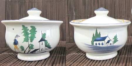 Normandie Sugar Bowl & Lid