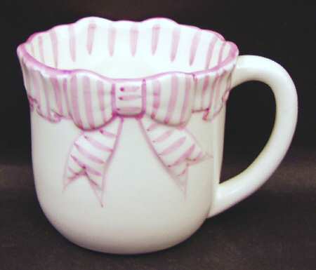 Pink Stripe Mug