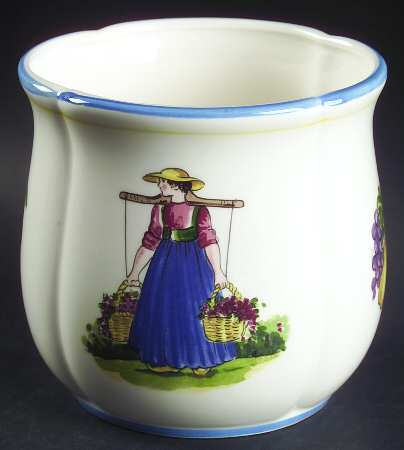 Provencial Fruit Small Cachepot