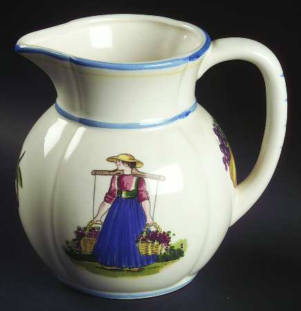Provencial Fruit 40 Oz Pitcher