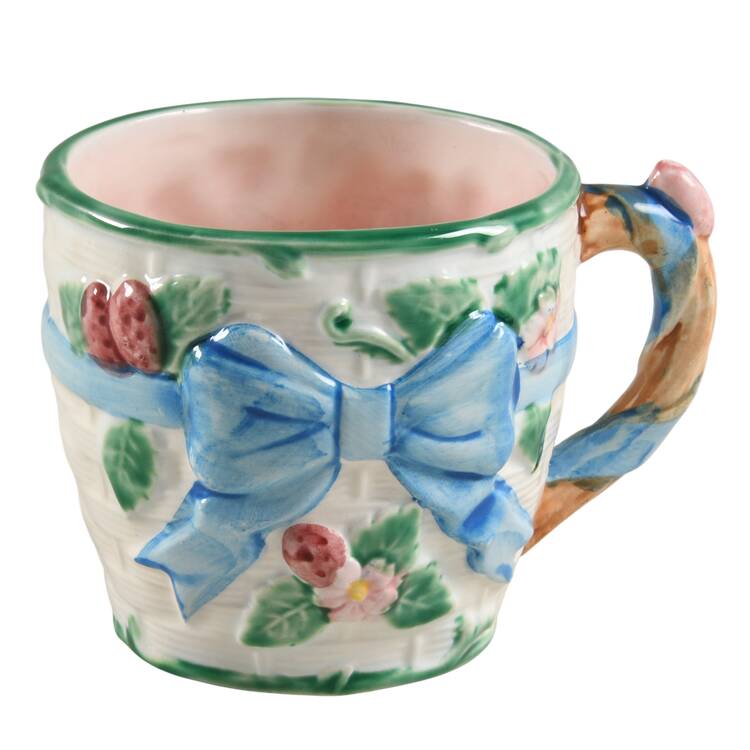 Ribbon & Bow Flat Cup