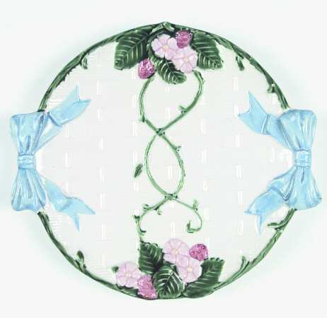 Ribbon & Bow Salad Plate