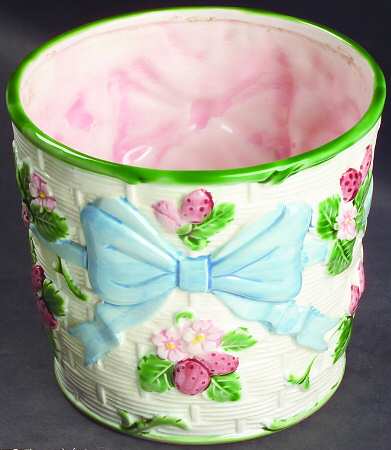 Ribbon & Bow Small Cachepot