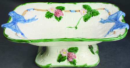 Ribbon & Bow Round Compote (Height X Width)