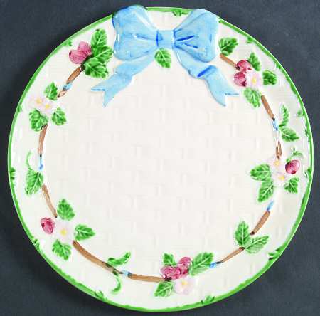 Ribbon & Bow Dinner Plate