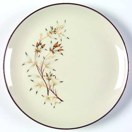 Autumn Holiday Bread & Butter Plate