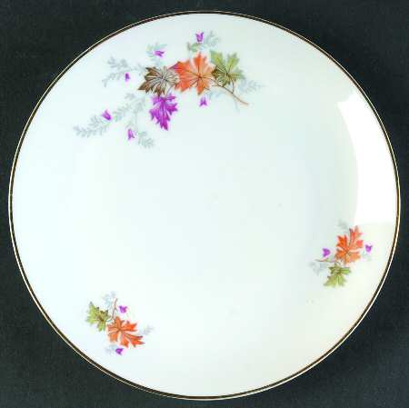 Autumn Bread & Butter Plate