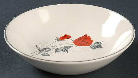 Rose Fruit/Dessert (Sauce) Bowl by Holiday
