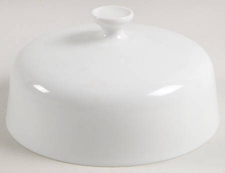 White Lid for Round Butter