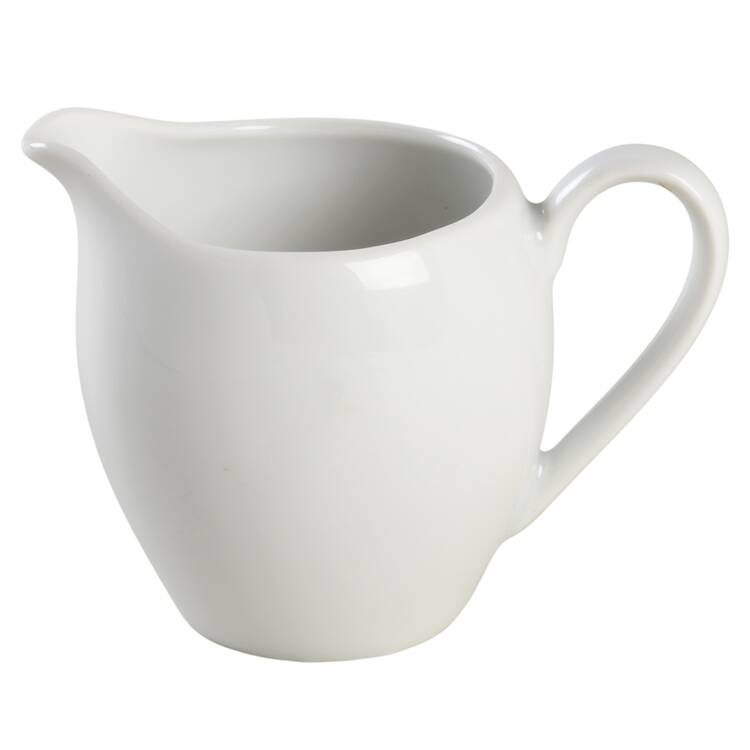 White Mini Creamer by Holiday