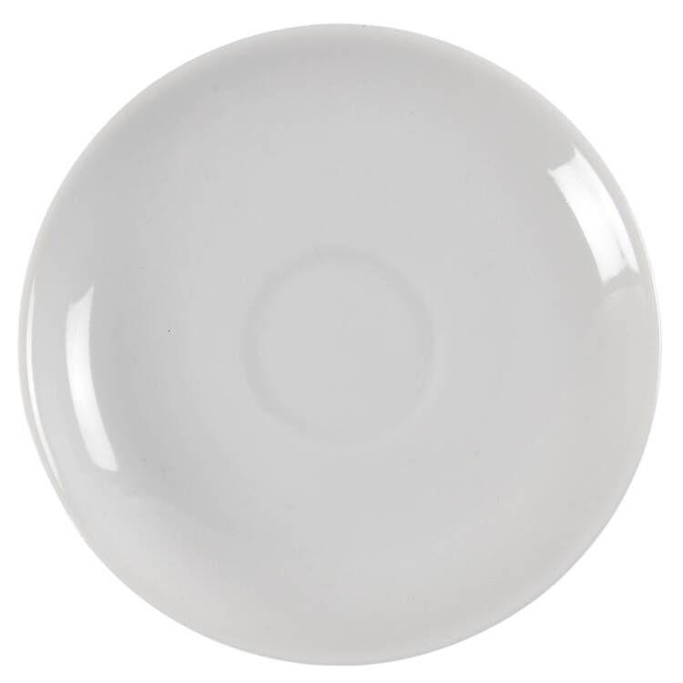 White Saucer for Demitasse Cup