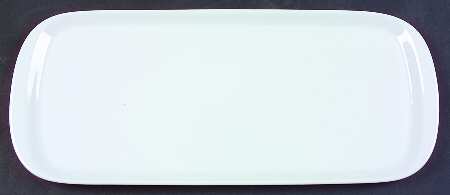 White Large Sandwich Tray