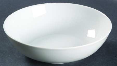 White Coupe Cereal Bowl