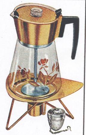 Autumn Leaf Glasware Beverage Server with Metal Lid