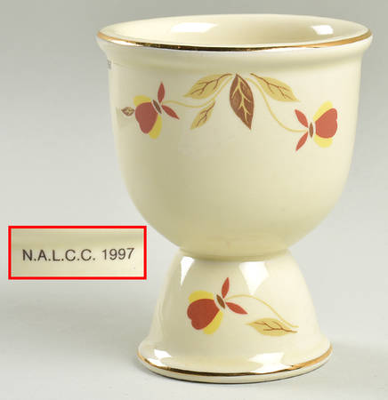 Autumn Leaf Double Egg Cup