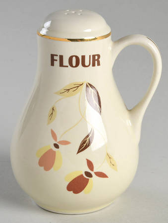 Autumn Leaf Handled Flour Shaker