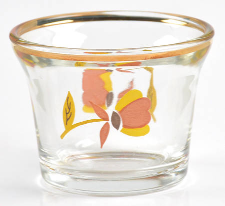 Autumn Leaf Glassware Oyster Cup