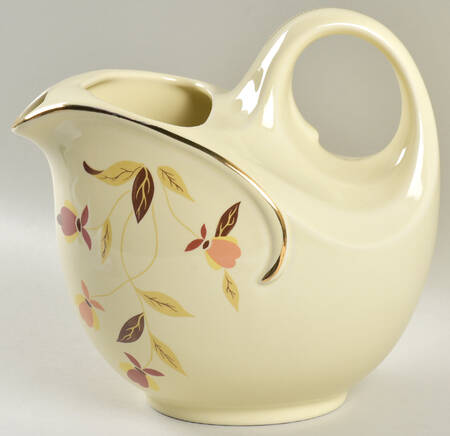 Autumn Leaf Loop Handle Jug