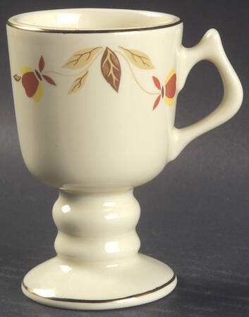 Autumn Leaf Tall Footed Demitasse Cup/Mug