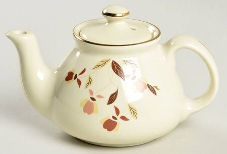 Autumn Leaf 1-4 Cup Mini New York Teapot & Lid
