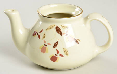 Autumn Leaf 1-4 Cup Mini New York Teapot No Lid