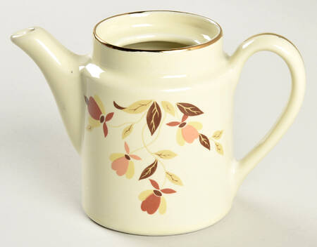 Autumn Leaf 1 Cup Individual Washington Coffee Pot No Lid