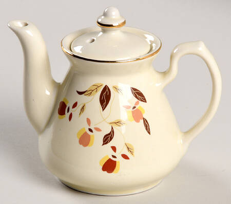 Autumn Leaf Philadelphia Individual Teapot & Lid