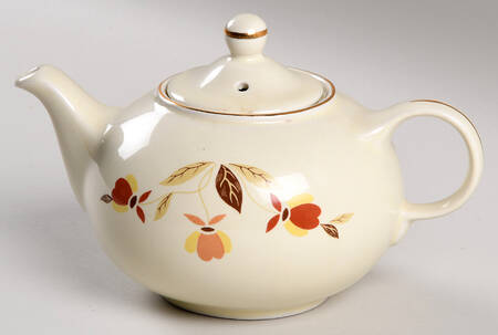 Autumn Leaf Morning Teapot & Lid