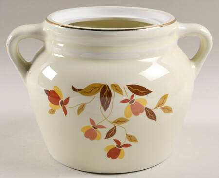 Autumn Leaf 2 1/4 Qt 2 Handled Bean Pot No Lid