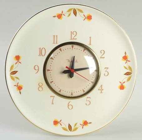 Autumn Leaf Battery Operate Clock Plate