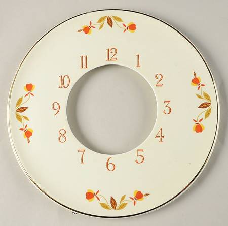 Autumn Leaf Clock Plate No Clock