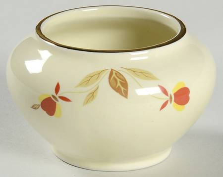 Autumn Leaf Open Condiment Bowl