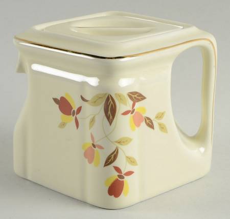 Autumn Leaf Individual Cube Teapot & Lid