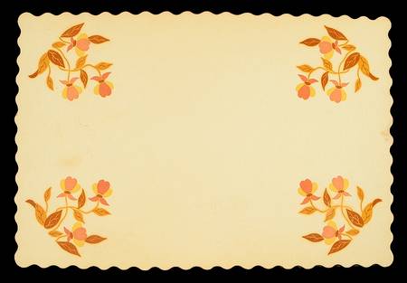 Autumn Leaf Vinyl Placemat