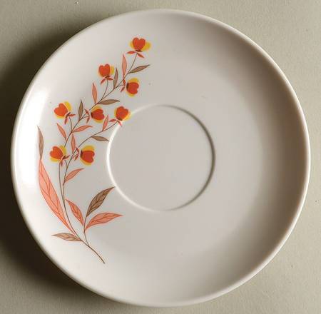 Autumn Leaf Saucer for Melmac/Melamine Flat Cup