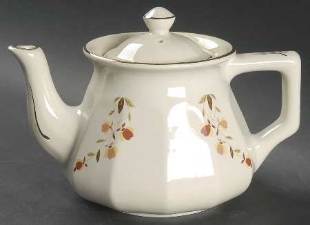 Autumn Leaf Bellevue Teapot