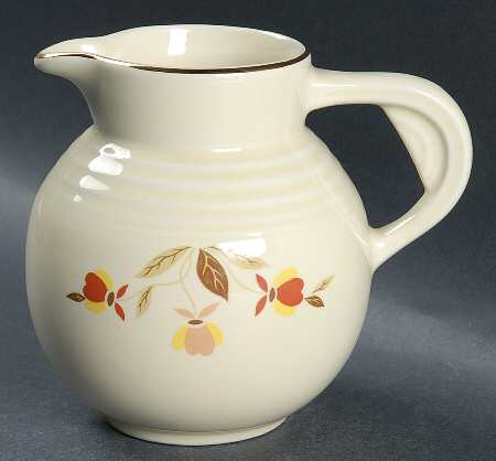 Autumn Leaf Five Band Syrup with Lid, No Lid