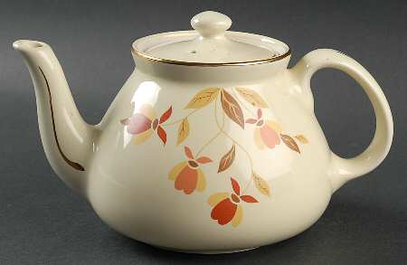 Autumn Leaf 1-4 Cup Mini New York Teapot & Lid