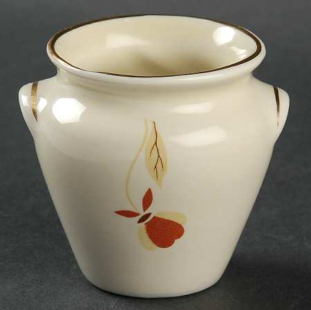 Autumn Leaf Open Marmalade Pot