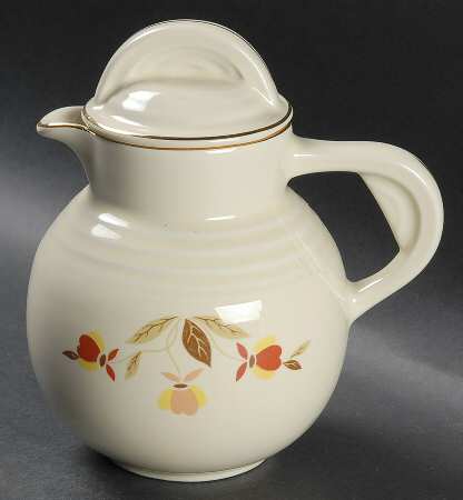Autumn Leaf Five Band Syrup with Lid
