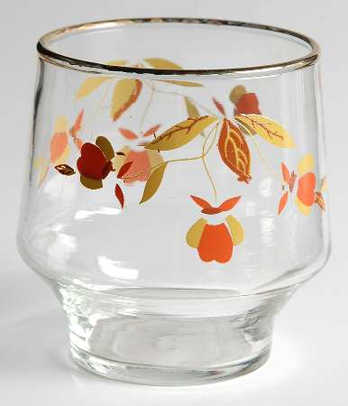 Autumn Leaf 9 Oz Glassware Brockway Juice