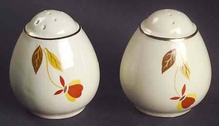 Autumn Leaf Condiment Set, Salt & Pepper Set
