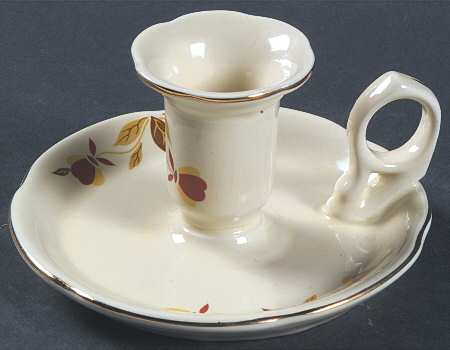 Autumn Leaf Handled Candleholder