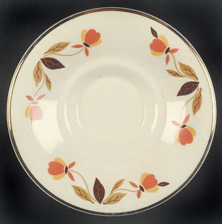 Autumn Leaf Mustard Underplate