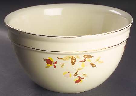 Autumn Leaf Punch Bowl